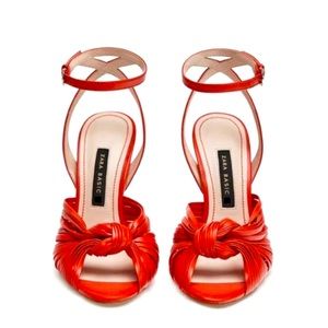 Zara Basic Strappy Heels